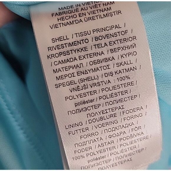 Lauren Ralph Lauren light bluish green toned sheath lattice dress NWT size 12 P - Picture 5 of 6